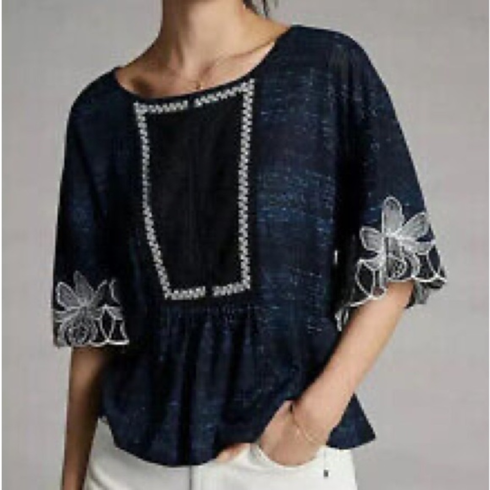 Embroidered Top - Picture 4 of 5
